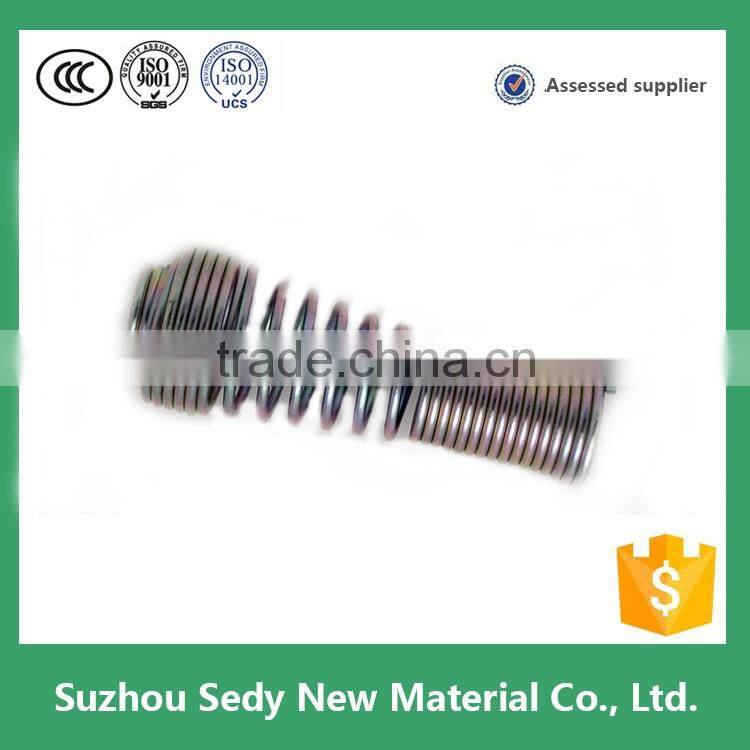 Zinc plated carbon steel spring used in iron
