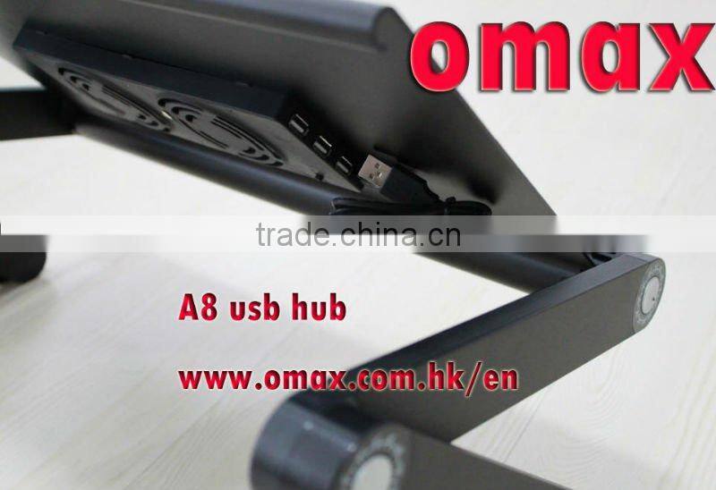 Adjustable wooden Laptop Table/ Laptop Computer Desk Portable Bed Tray Book Stand