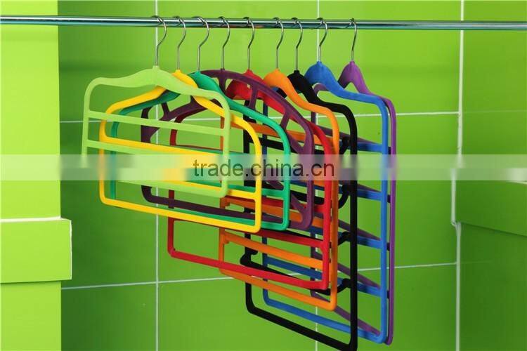 Standby Velvet Flocked Pants Hanger For Kids