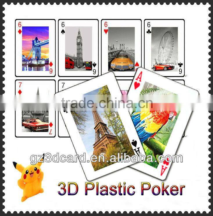 3D playing card