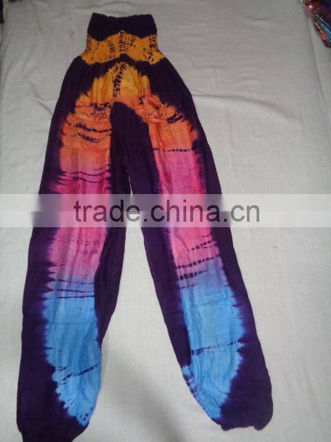 hand tie dye indian harem pants new models