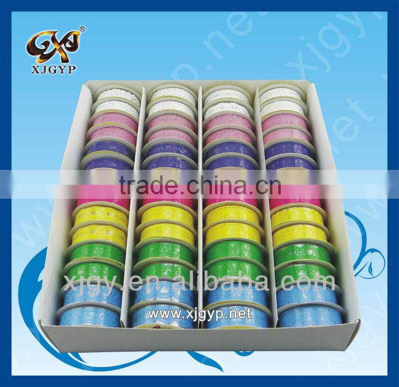 DIY Custom Colorful Adhesive Tape PU leather Lace Tape