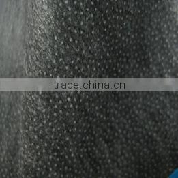 a33 high quality nonwoven fusible interlining fabric/ double dot fusible/ 100% polyester