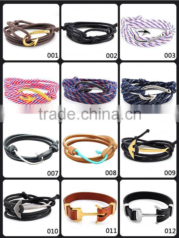 Ally Express Wholesale Bracelet Black Leather Lion Men Bracelet