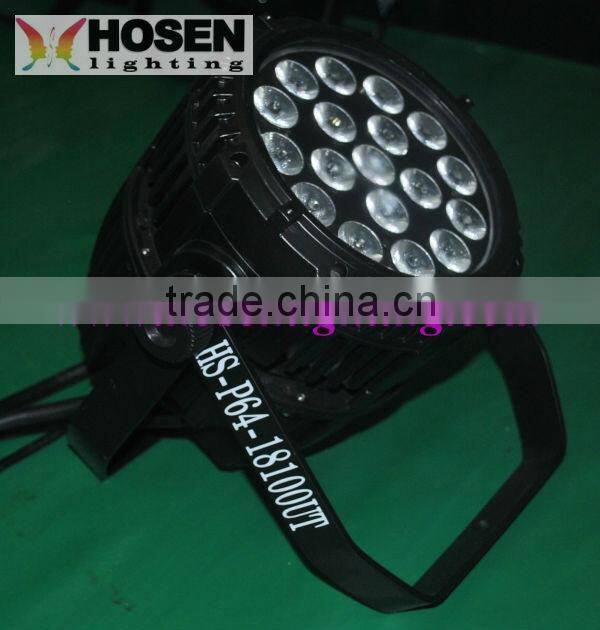 High Power 18X10W led par light