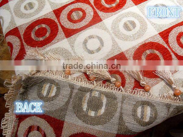 Modern high-end jacquard chenille cotton table cloth