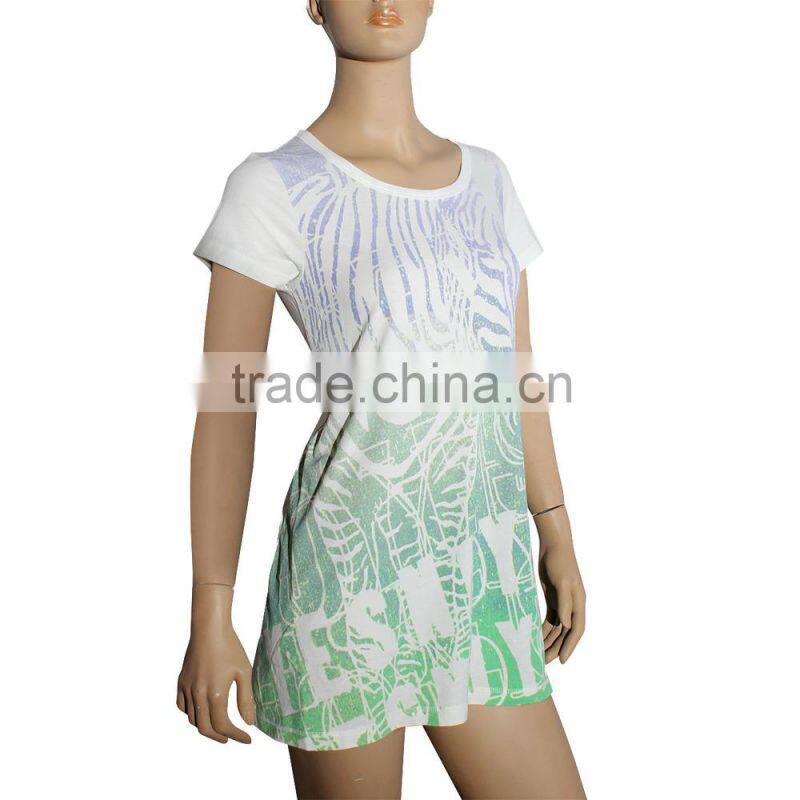 Full sublimated Custom designer 100 polyester dress shirt for women