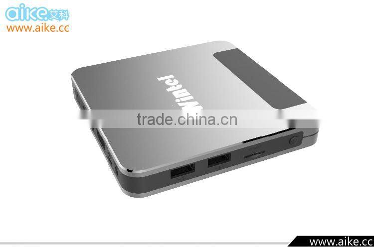 2016 New TV Box Wintel W8II W8 Mini PC & Android Dual OS TV Box Mini PC Win10 W8 2GB/32GB Intel Atom Z3735F