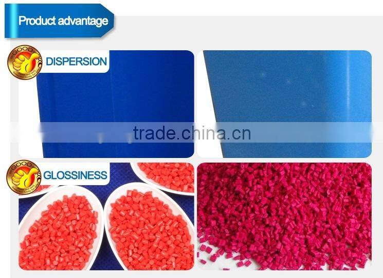 25 KG Package High Light Fastness Plastic Red Masterbatch for PP PE ABS