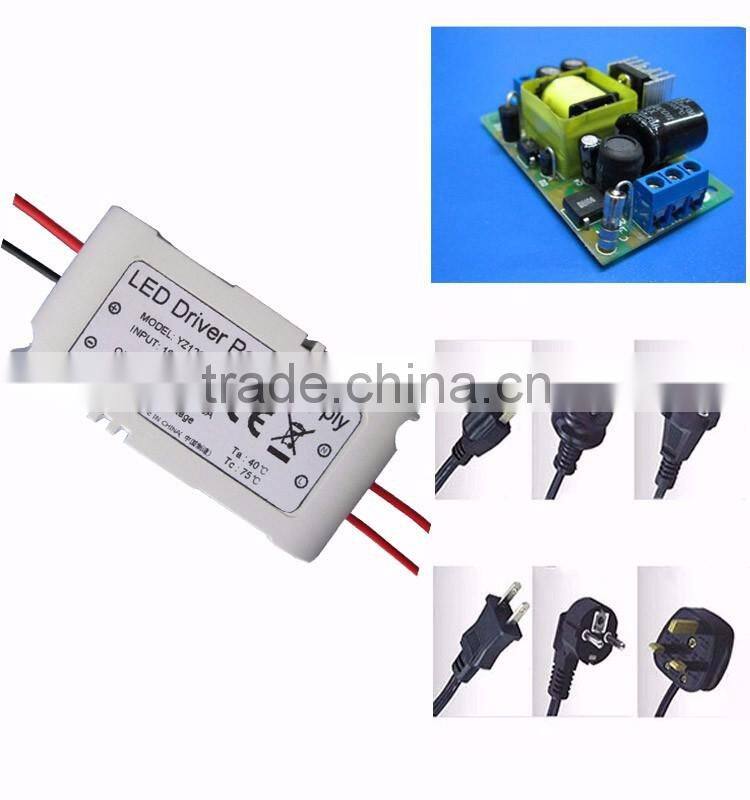 AC LED Buld Driver Transformer 12V 0.3A Light Power Supply Air Cooling