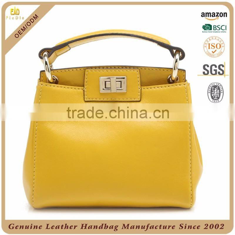 CSS1495-001 Candy color Lady 100% Real/Genuine leather Designer's Mini Purses handbag
