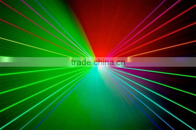 5w 10w RGB laser system with a professional ILDA interface +LCD touch screen laser machine