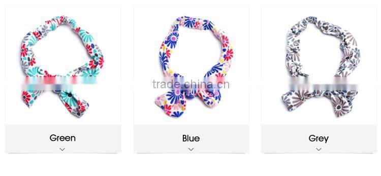 2015 New Cute Girls and Women Bowknot Hair bands Turban Knot Rabbit Headband Head wrap