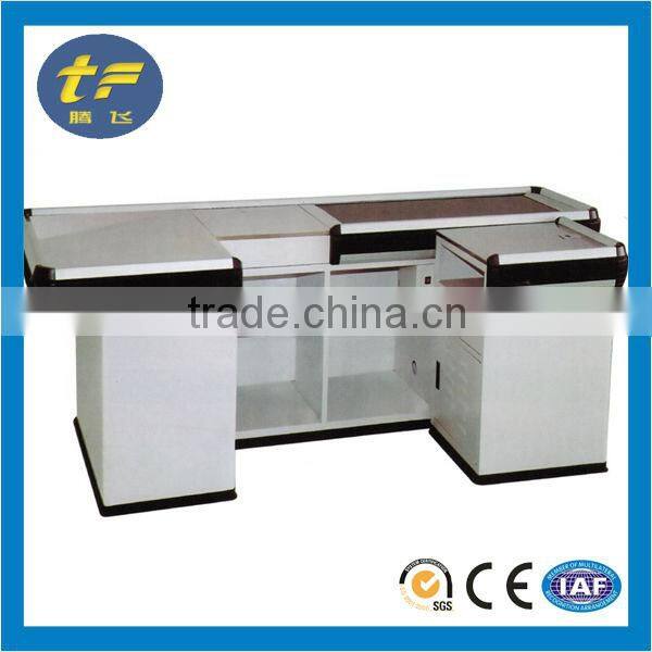 Electric cash checkout table supermarket counter desk