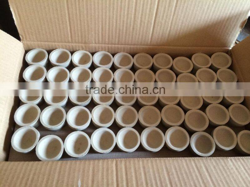 metling metal cupels