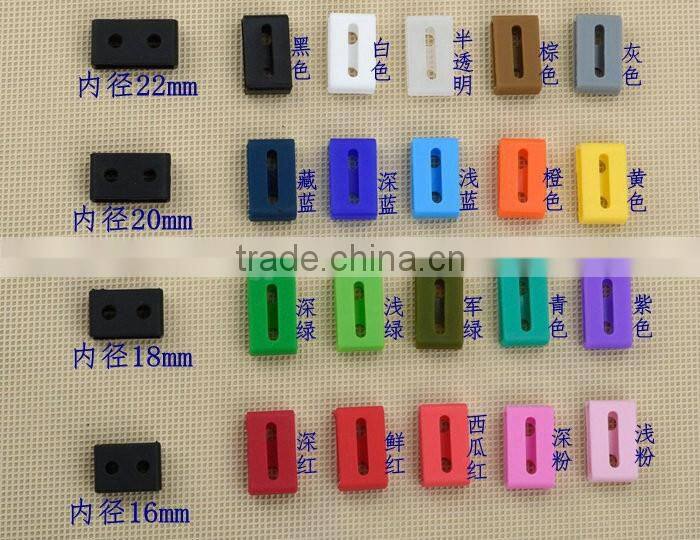 16 18 20 22mm Casi Watch Strap Silicone Keeper Retainer Loop Hoop Rubber Retaining Ring