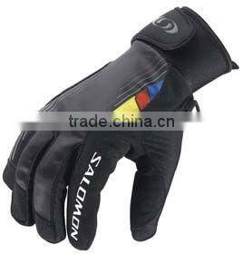 AB grade quality new design reflective canvas working glove
