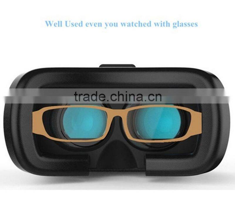 New Best Price hot Plastic VR Virtual Reality 3D Glasses, virtual reality goggles for 3D glasses headset