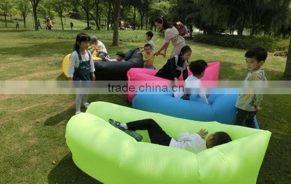 bulk buy from china inflatable lounger nylon fabric beach sofa baby sleeping bag