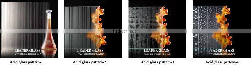 Large Size Frosted Glass Sheet for decoration