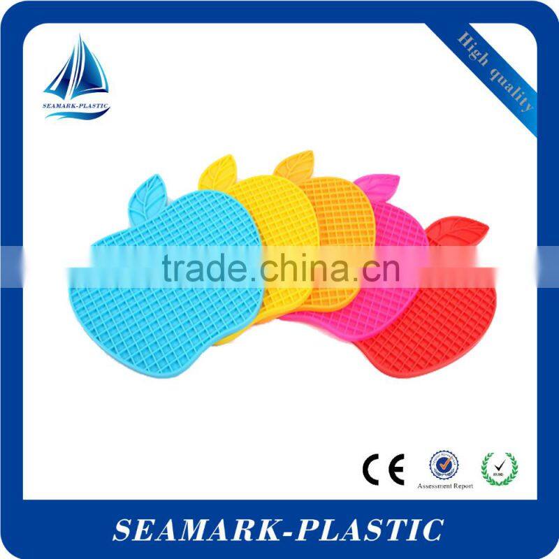 2016 promotional hotel silicone recycled rubber coasters