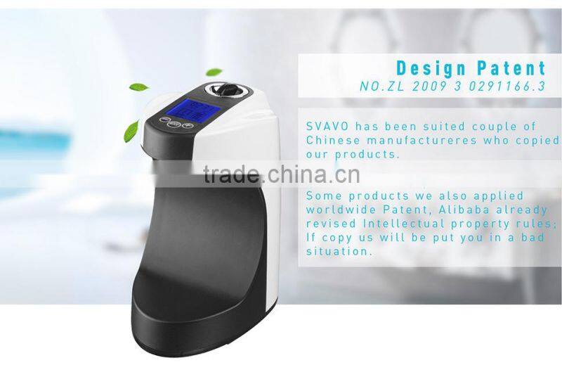 V-480 automatic wall public hand sanitizer dispenser,auto soap dispenser with LCD