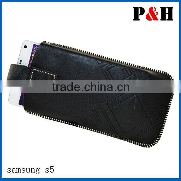 For Samsung Galaxy S5 Sublimation Leather Case