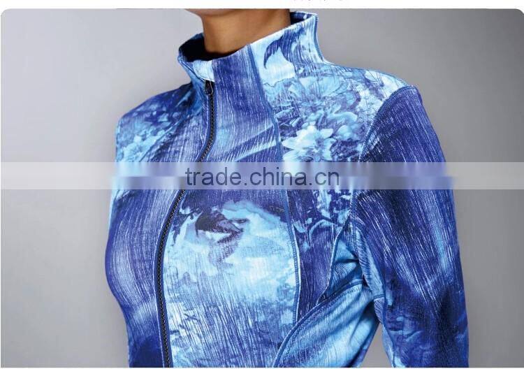 Fashion cheap windprrof outdoor sports wear polyester spandex jacket