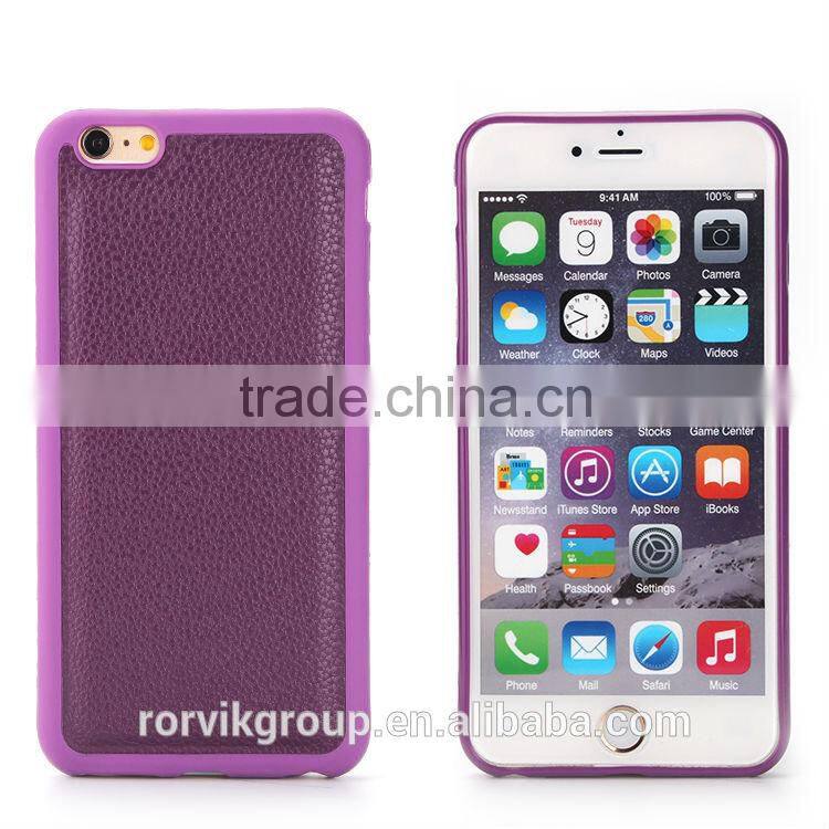 2 in 1 Wallet Leather cell phone case for iphone 6 plus