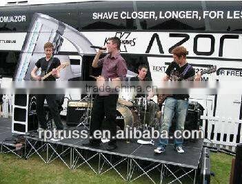 2015 RP Hot!New style popular portable smart stage with stage