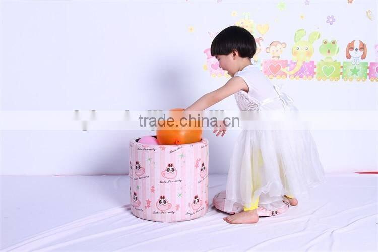 Durable PVC Foldable Ottoman Storage