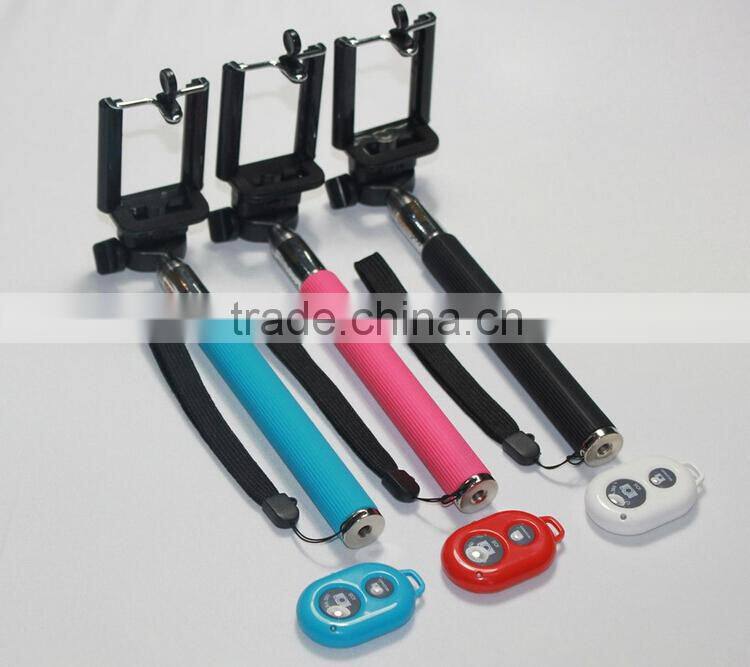 Cheap handheld bluetooth camera wireless monopod with remote shutter