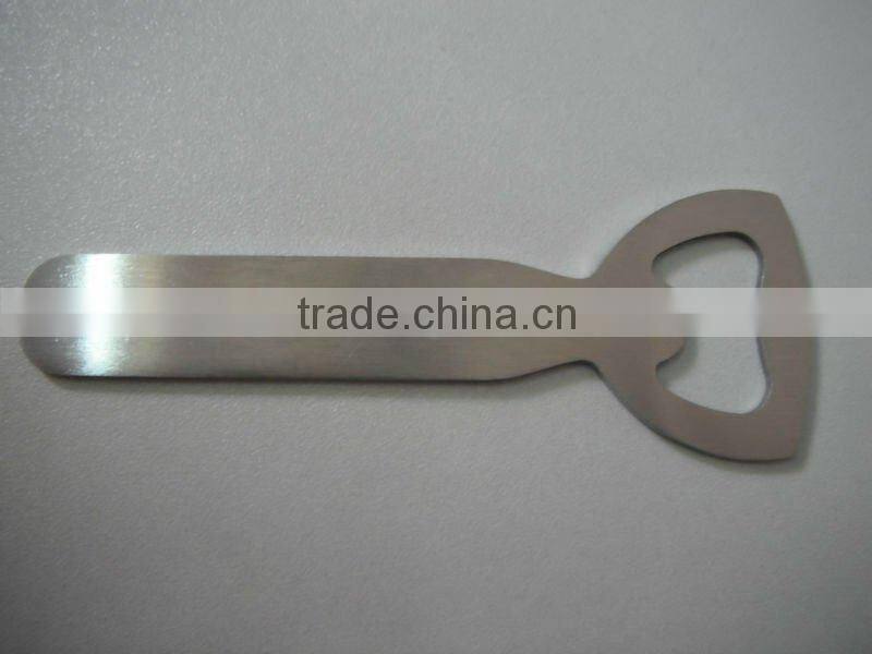 stainless steel wine corkscrew, flat bottle opener