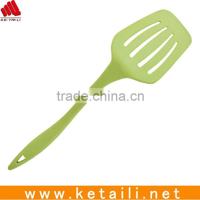 High quality silicone skimmer with stainless steel handle