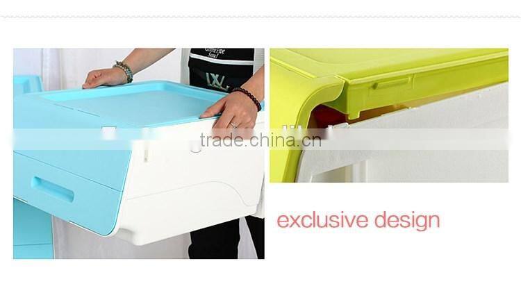 Multipurpose superposable colorful storage box