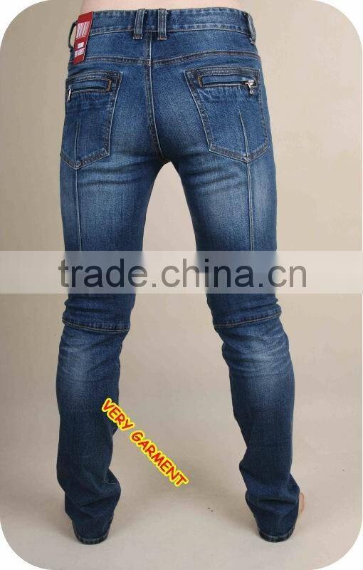 hot slim cutting straight jeans trousers for men