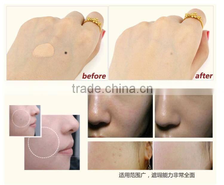 8pcs/lot Japan Brand Mingyan Naturactor Beauty Foundation Concealer Cream 9 Colors naturactor foundation