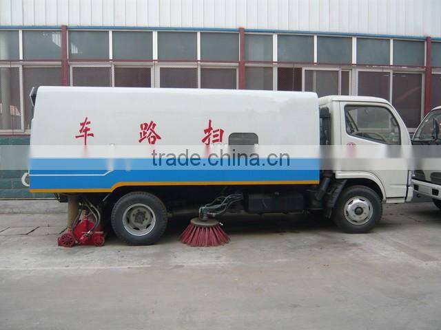 high quality factory sale dongfeng 4m3 road sweeper