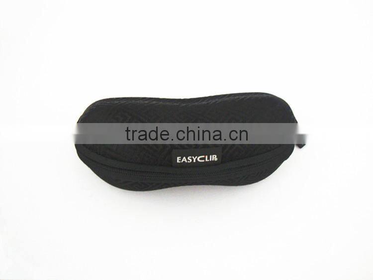 Black Hard EVA Zipper Glasses Case,EVA Sunglasses Accessories Case