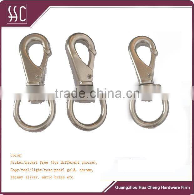 brass double snap hook dog hook bag accressary