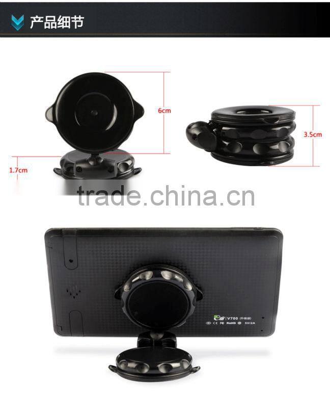 Patented 360 Degree Rotating Multifunctional Suction Holder for Car GPS, DVR, Tablet PC, Mobile Phone, etc.