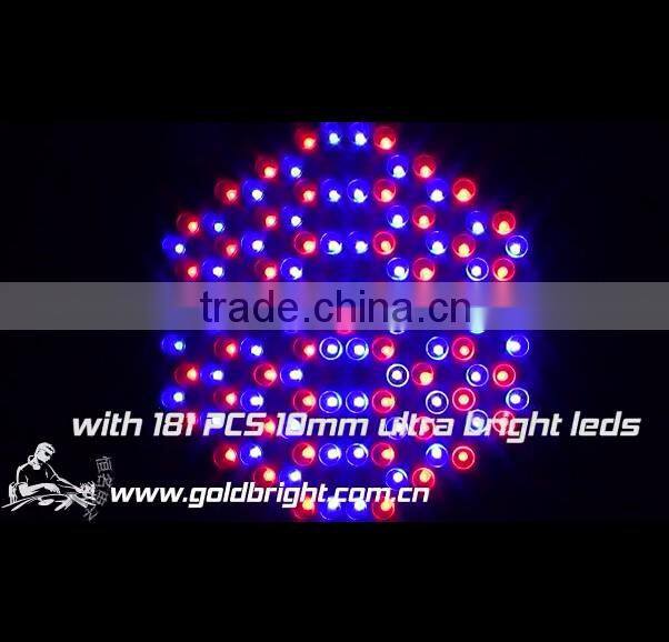 led IR remote control slim par can color wash stage light