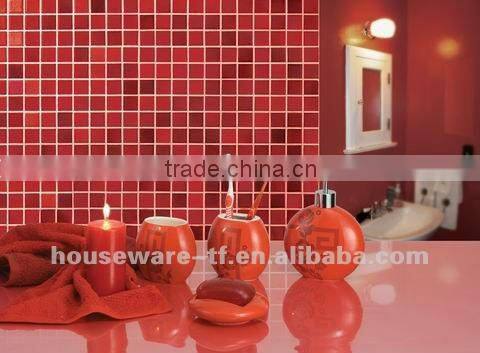 Resin Bathroom Tooth Utensil Set