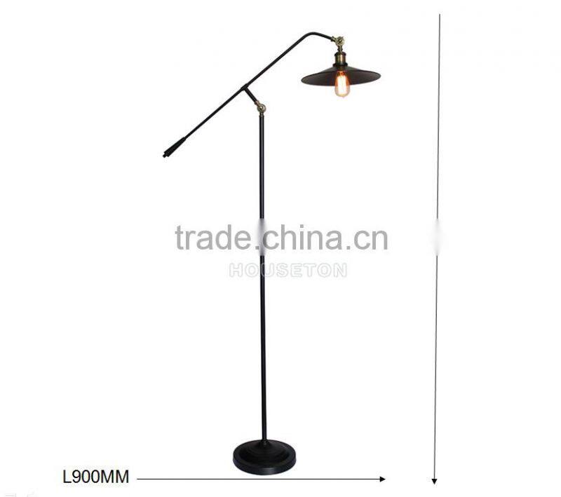 Energy Saving Light Source loft iron vintage floor lamp,loft iron vintage floor lamp,vintage floor lamp F3024