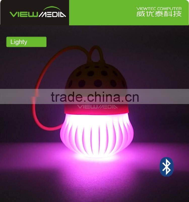 Viewtec lighty bluetooth led speaker for Computer
