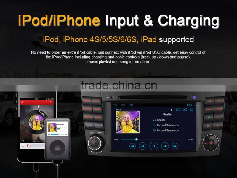 Ownice Quad core android 4.4 car video player For Benz CLS W219 2005-2006 support TV OBD wifi DAB mirror link canbus