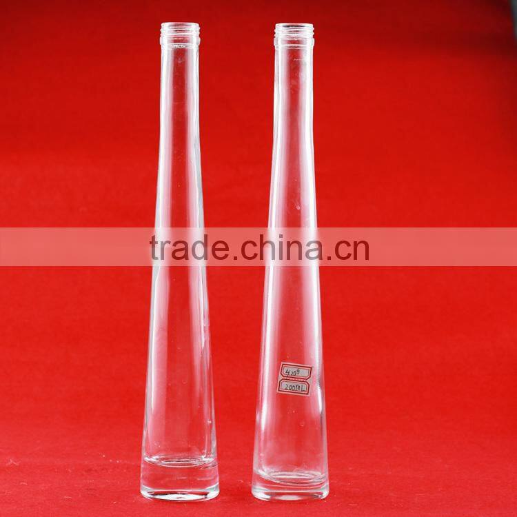 Super design island shape glass bottle lady shape glass bottle perfume bottle 100ml