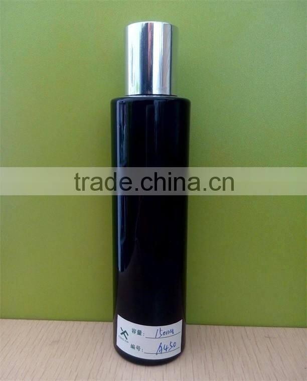 300ml cylinderical flat shoulder clear transparent pet plastic material water bottle with sealing cap