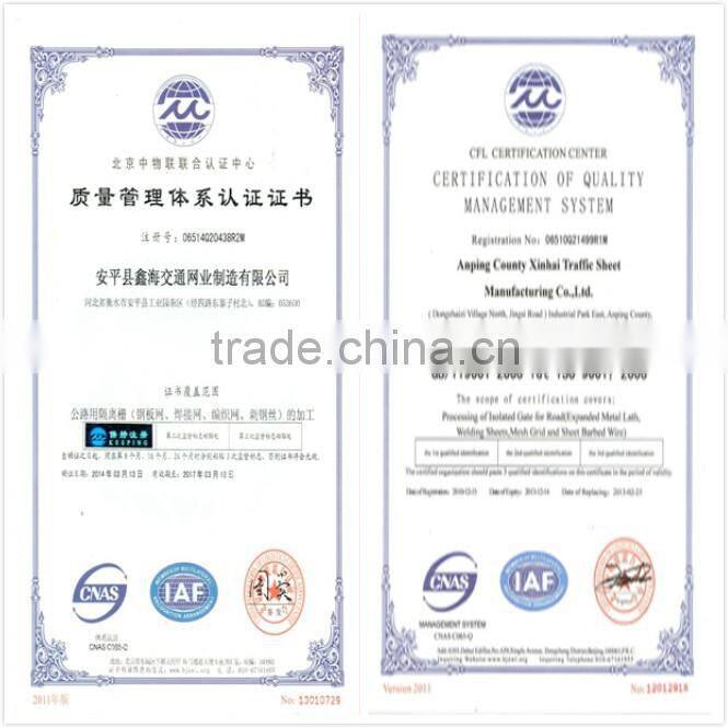 manufacturer supply  Hot dipped galvanized catwalk steel grating walkway