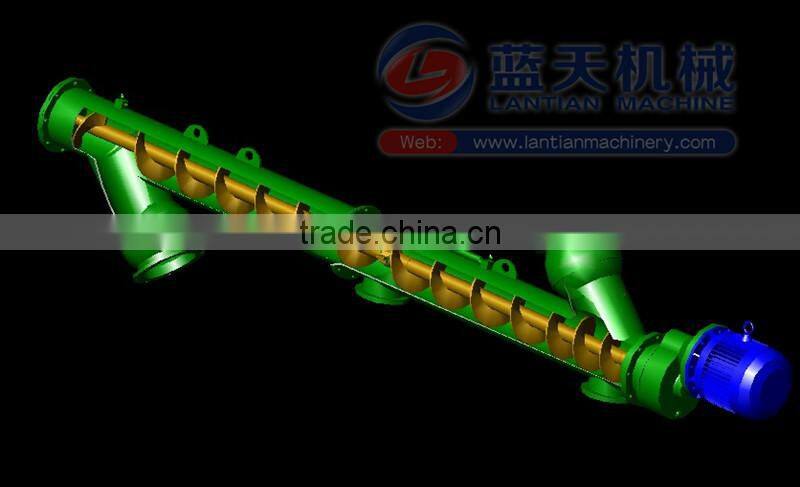 High production capacity sawdust powder dry powder small screw conveyor